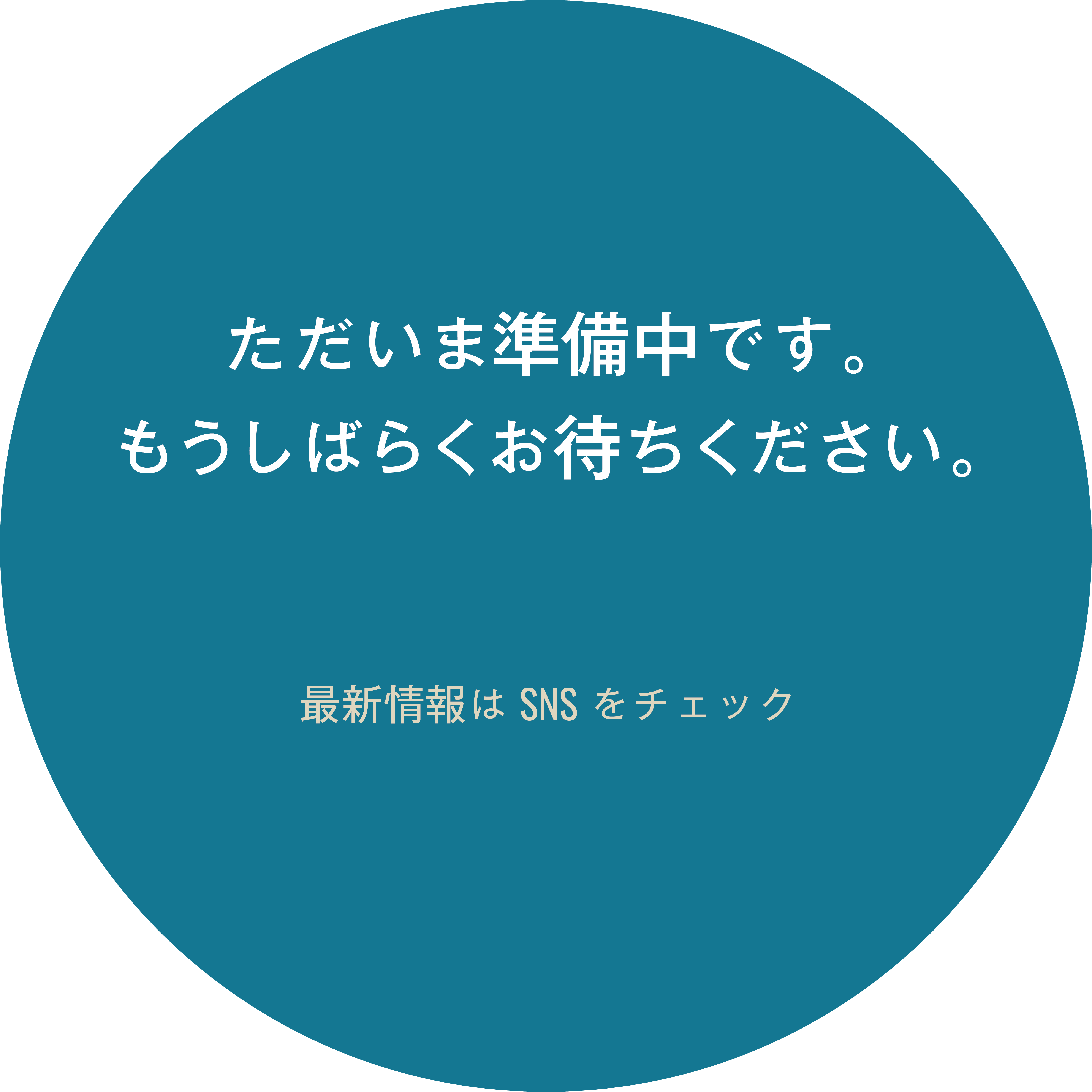 ホームページのコンテンツは準備中です。